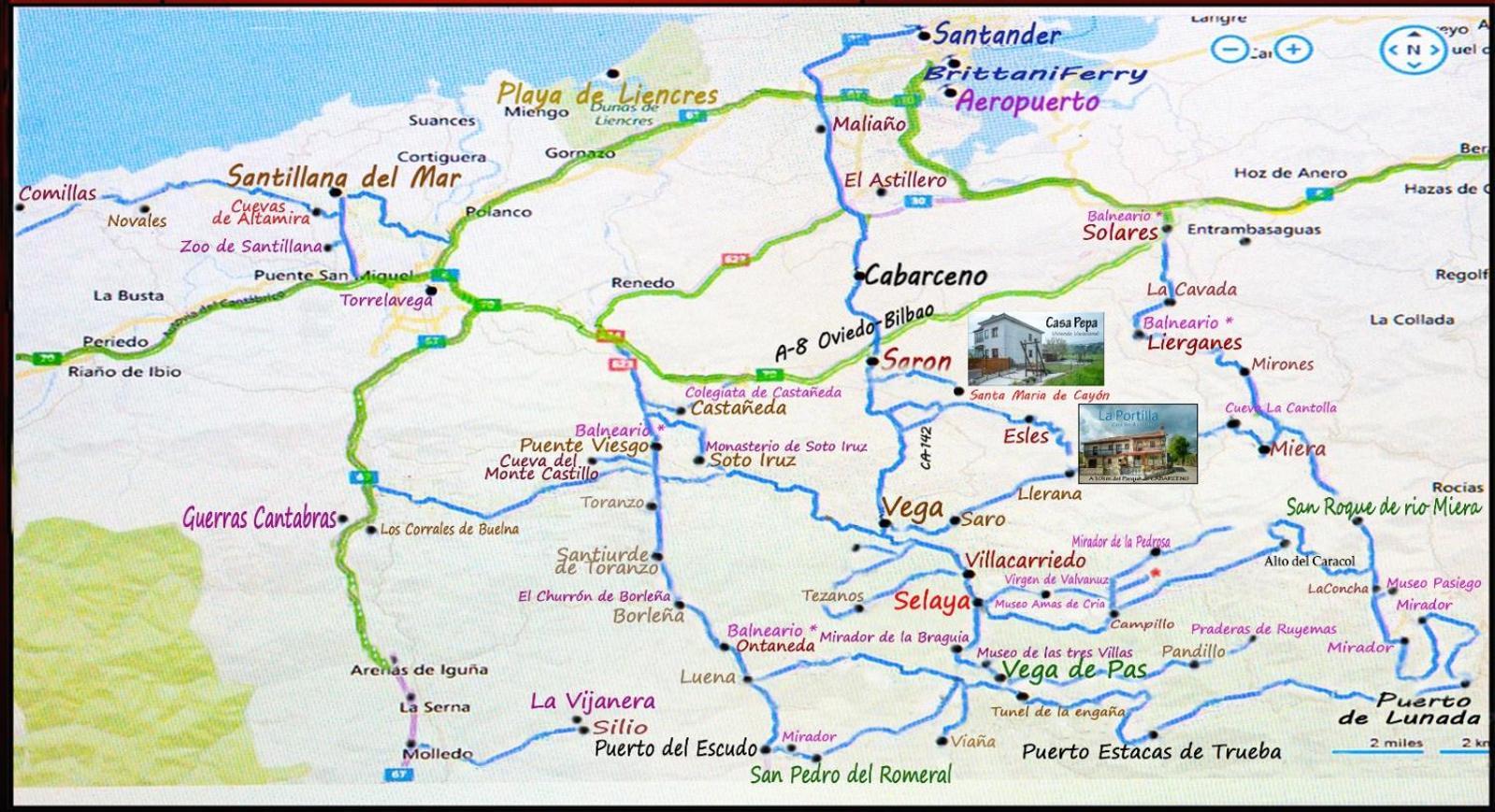 فيلا Casa Pepa 10 Min De Cabarceno-Wifi Santa Maria de Cayon الغرفة الصورة